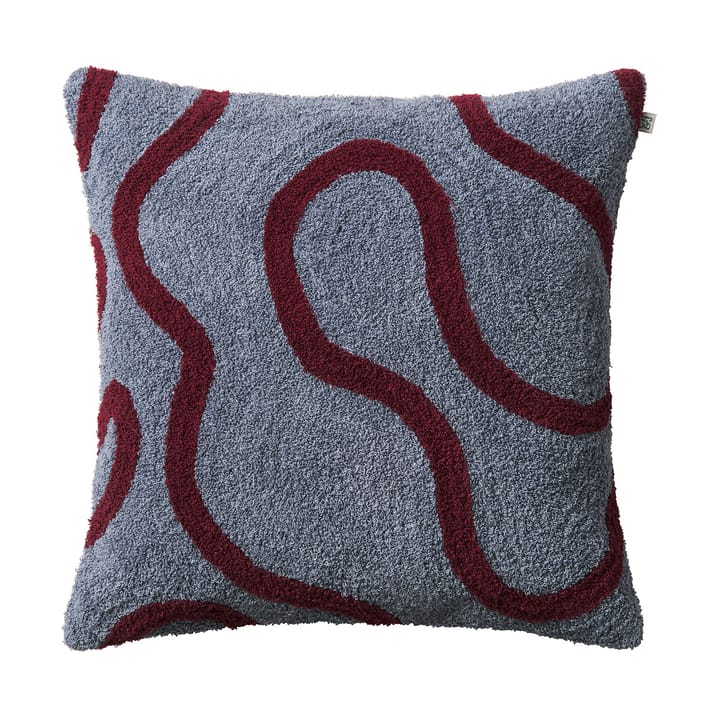 Capa de almofada Swati 50x50 cm - Dusty blue-ruby - Chhatwal & Jonsson