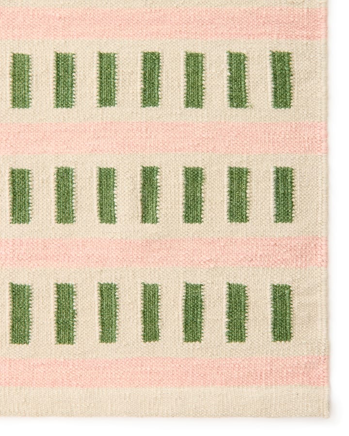 Tapete de lã Ladakh, Offwhite-green-pink, 230x320cm Chhatwal & Jonsson