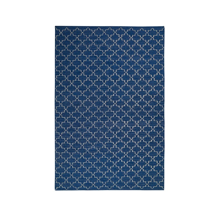 Tapete New Geometric  - indigo melange/off white, 234x323 cm - Chhatwal & Jonsson