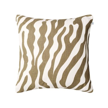 Zebra almofada exterior 50x50 cm - Shitake/off white - Chhatwal & Jonsson