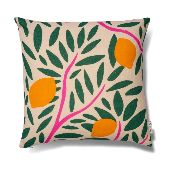 Capa de almofada Sunny citrus 50x50 cm - Verde - Classic Collection