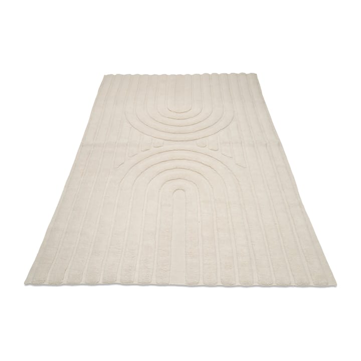 Carpete de lã Curve 200x300 cm  - Ivory - Classic Collection