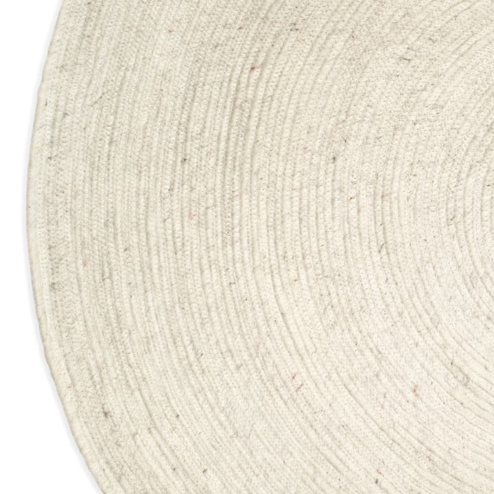 Carpete de lã Merino Ø160 cm redonda  - branco - Classic Collection