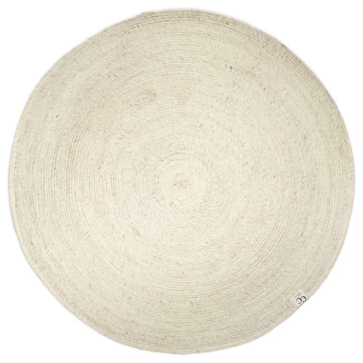Carpete de lã Merino Ø160 cm redonda  - branco - Classic Collection