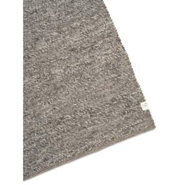 Carpete de lã Merino 170x230 cm - Cinza - Classic Collection