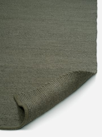 Carpete de lã Merino 170x230 cm - Verde escuro  - Classic Collection