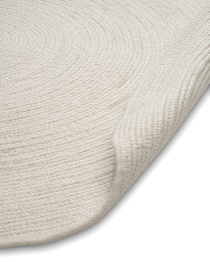 Carpete de lã Merino Ø200 cm redonda , branco Classic Collection