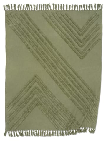 Manta de algodão Edge 130x170 cm  - Chá - Classic Collection