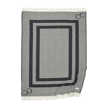 Manta de lã Monogram 130x200 cm - preto - Classic Collection