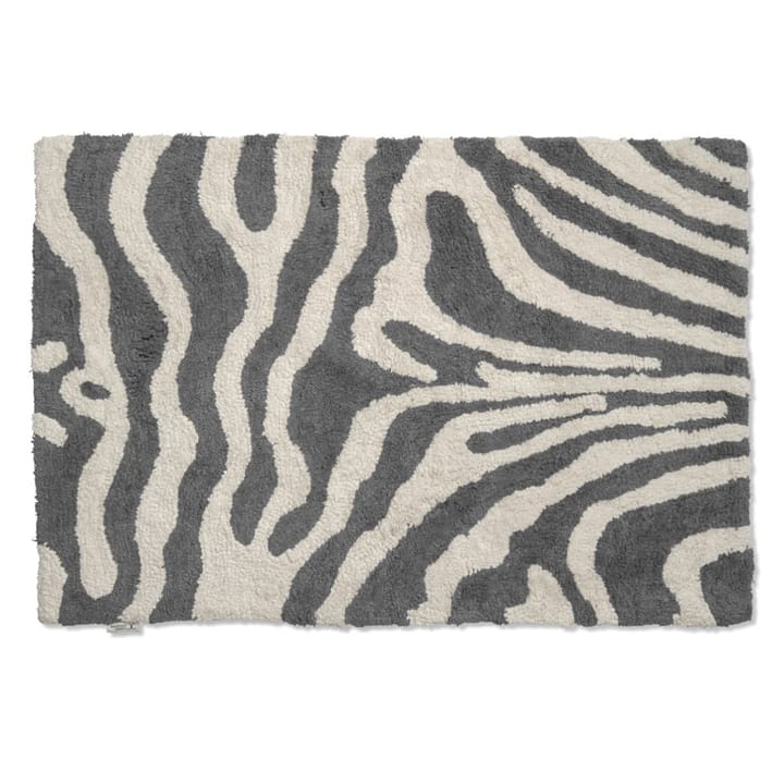 Tapete de casa de banho Zebra 60x90 cm - titanium-branco - Classic Collection