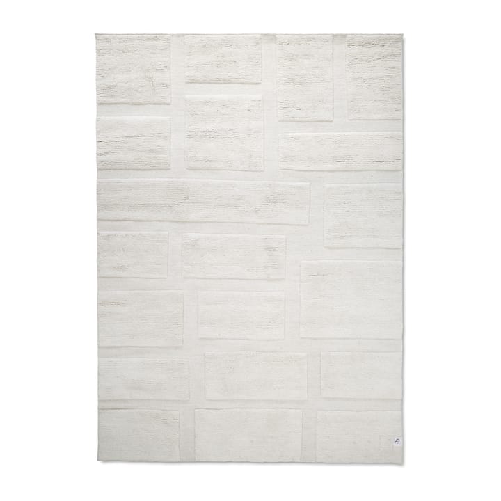 Tapete de lã Bricks 170x230 cm - Ivory - Classic Collection