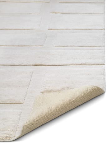 Tapete de lã Bricks 170x230 cm - Ivory - Classic Collection