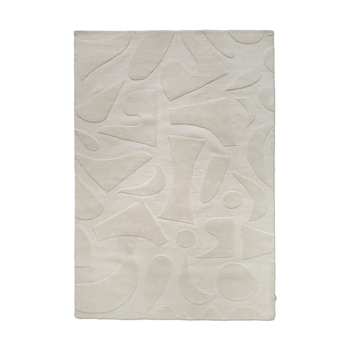 Tapete de lã Vivid 170x230 cm - Branco - Classic Collection