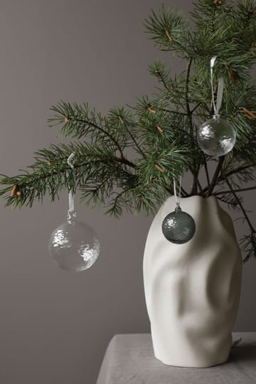 Bola de Natal Gry Marble Ø5 cm 4 un. - Clear - Cooee Design