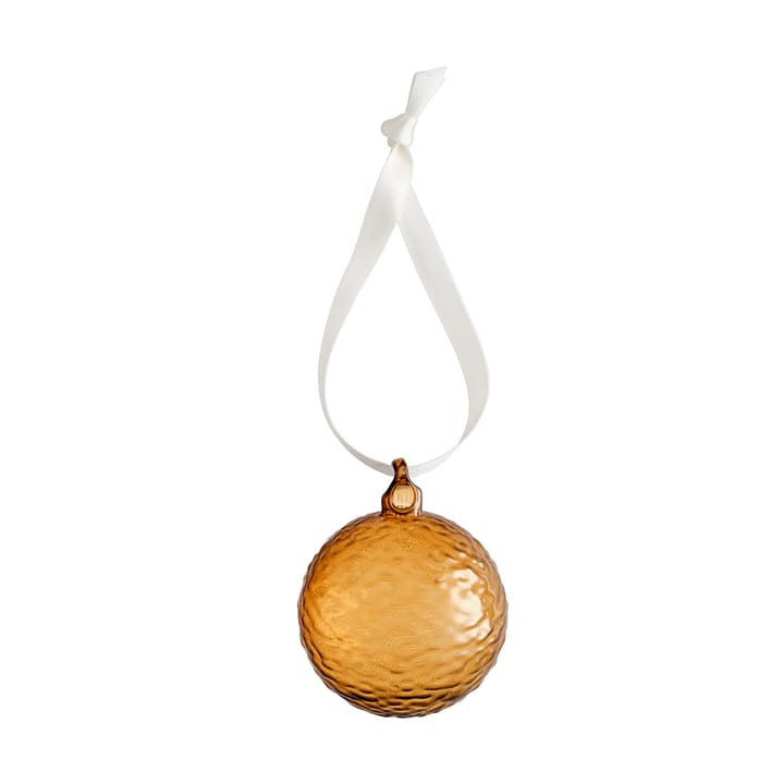 Bola de Natal Gry Marble Ø5 cm 4 un. - Cognac - Cooee Design