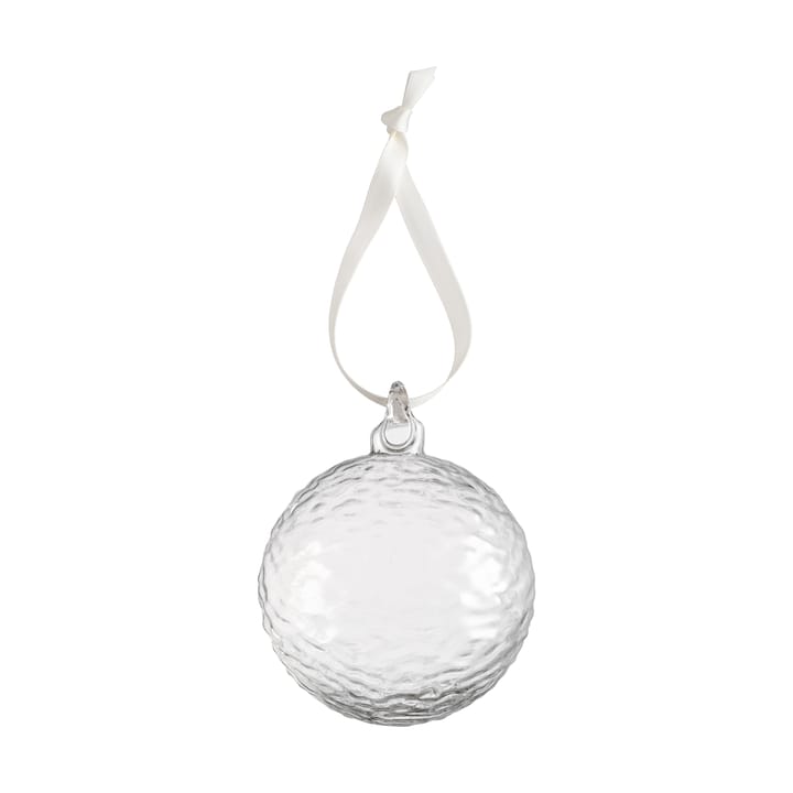 Bola de Natal Gry Marble Ø8 cm 4 un. - Clear - Cooee Design