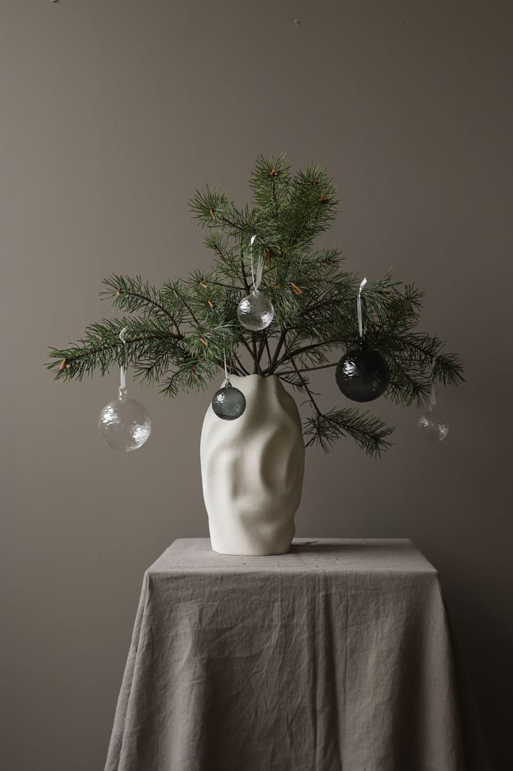 Bola de Natal Gry Marble Ø8 cm - Smoke - Cooee Design