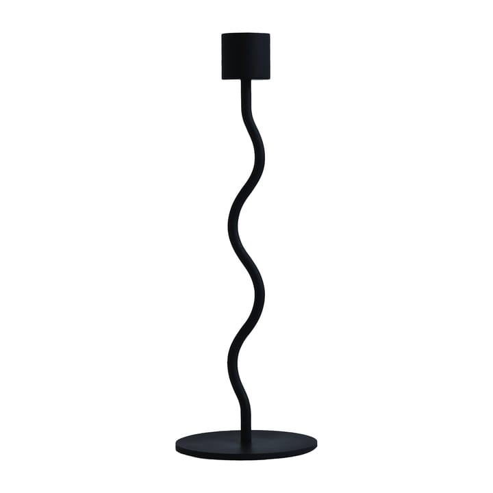 Castiçal Curved 23 cm - Preto - Cooee Design