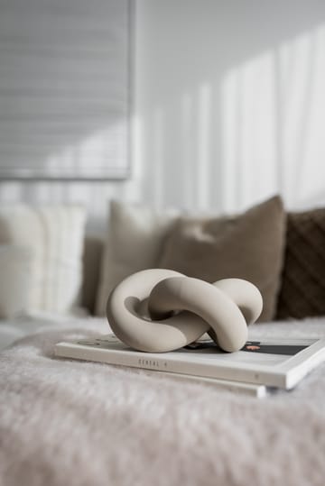 Decoração grande Knot Table - areia - Cooee Design