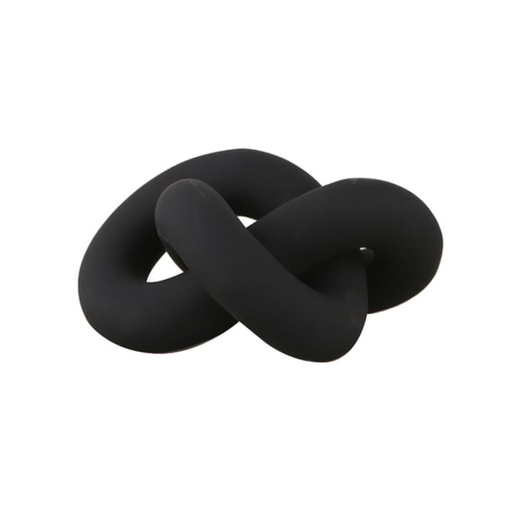 Decoração grande Knot Table - preto - Cooee Design