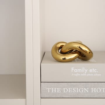 Decoração pequena Knot Table - Light Gold - Cooee Design