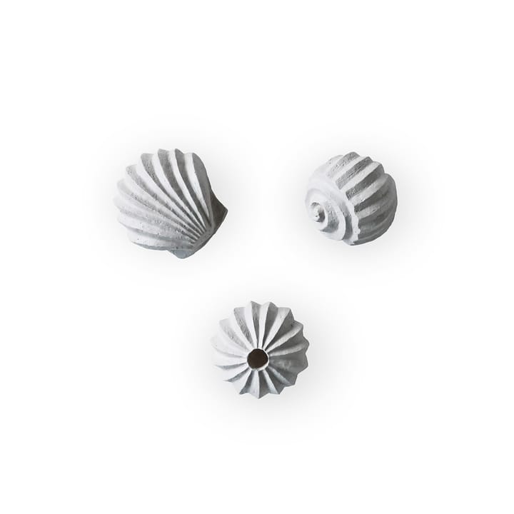 Esculturas The Genesis Shells, 3 un. - Limestone - Cooee Design