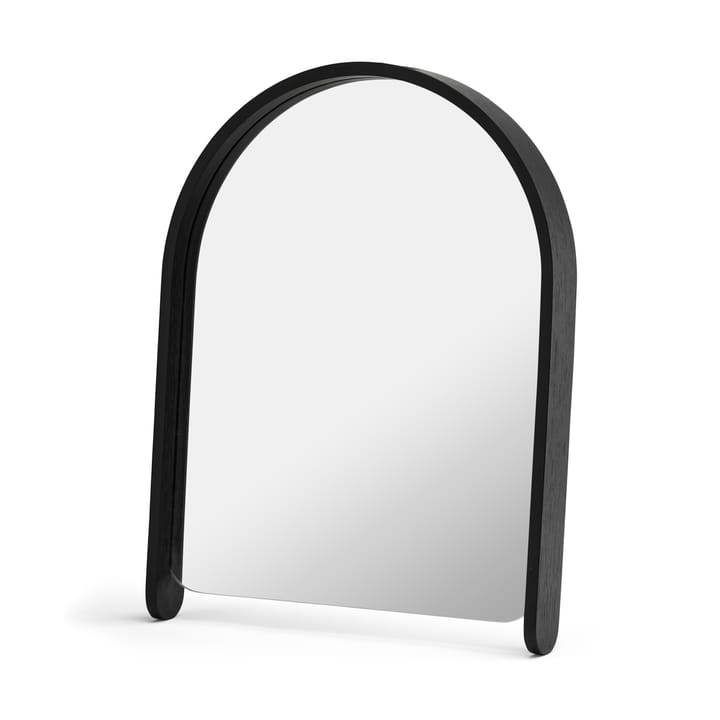 Espelho Woody 32x41 cm - Carvalho tingido preto - Cooee Design