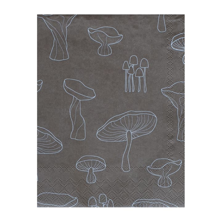 Fungi guardanapo 33x33 cm lote de 20 - Avelã-branco - Cooee Design