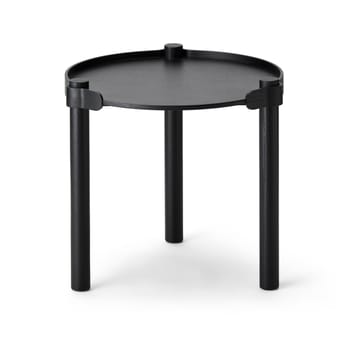 Mesa amadeirada Ø45 cm - Carvalho-preto manchado - Cooee Design