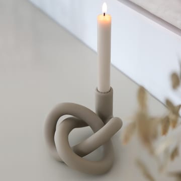 Suporte de uma vela Lykke - areia - Cooee Design