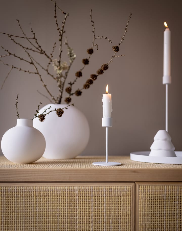 Suporte de velas Cooee 13 cm, Branco Cooee Design