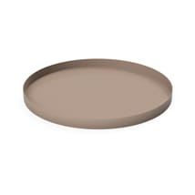 Tabuleiro Cooee 30 cm redondo - Taupe - Cooee Design