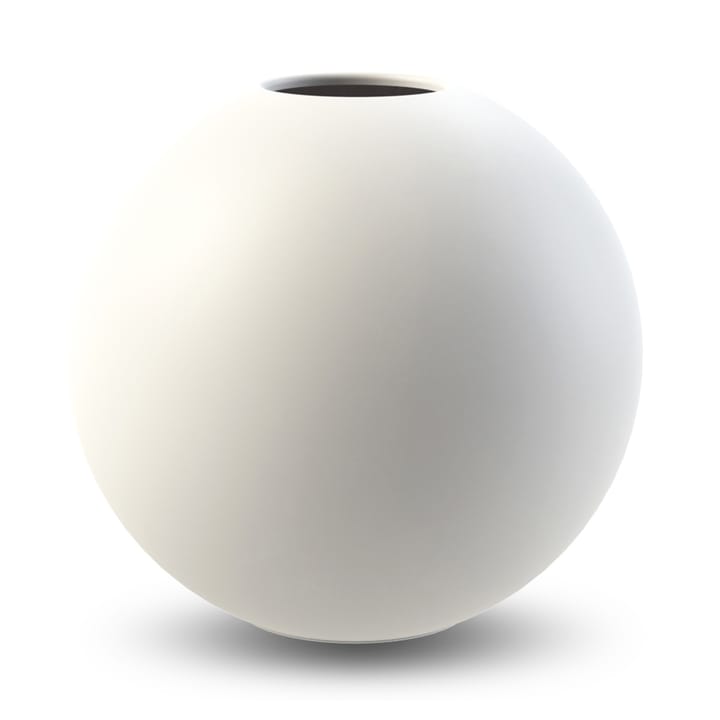 Vaso branco Ball - 30 cm - Cooee Design