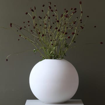 Vaso branco Ball - 30 cm - Cooee Design