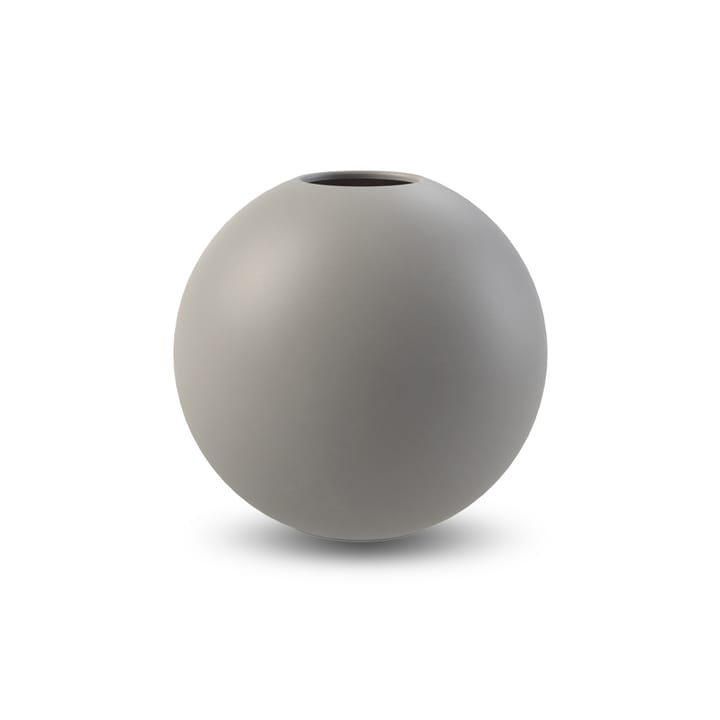 Vaso cinza Ball - 10 cm - Cooee Design