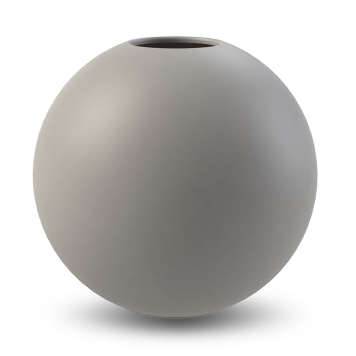 Vaso cinza Ball - 30 cm - Cooee Design