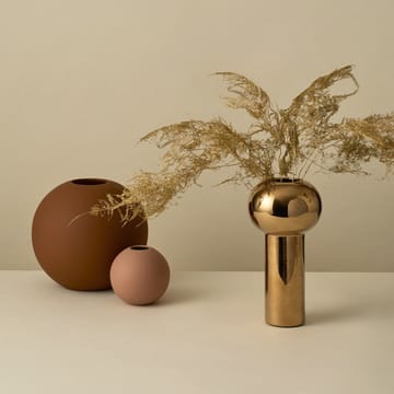 Vaso Pillar 24 cm - Dourado - Cooee Design