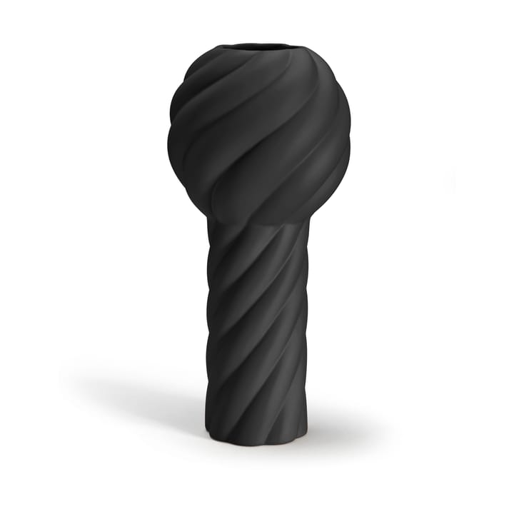 Vaso Twist pillar 34 cm - Black - Cooee Design