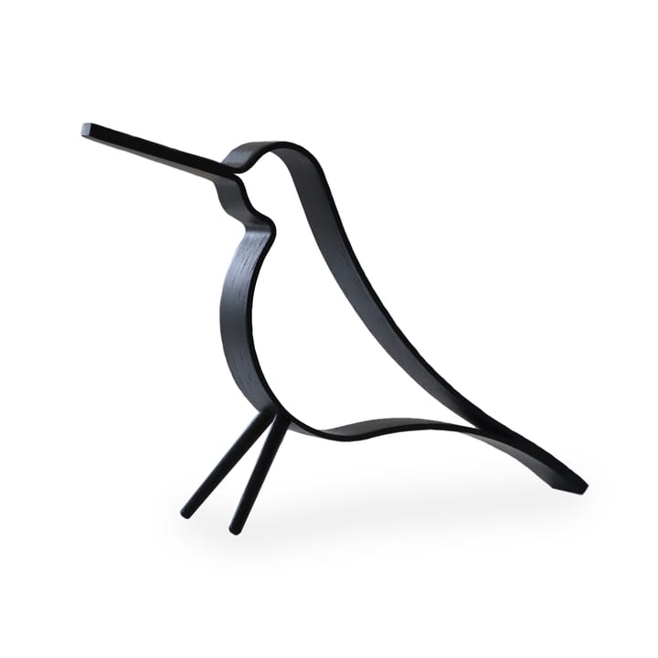 Woody Bird grande  - Carvalho pintado de preto - Cooee Design