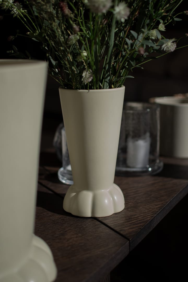 Flora vaso 22 cm, Creme DBKD