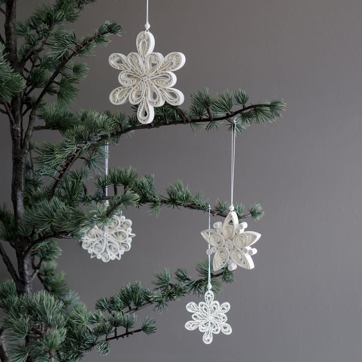 Light Flake floco de neve branco - Grande Ø12 cm - DBKD