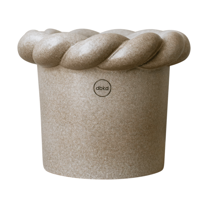 Pote Twine Ø14 cm - Beige - DBKD