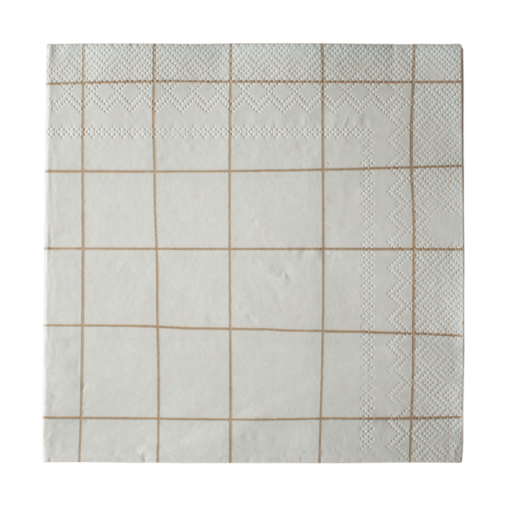 Square guardanapo de papel 33x33 cm 20 un. - Creme - DBKD