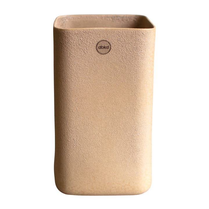 Vaso de flores grande Cube Ø13 cm - Sand - DBKD