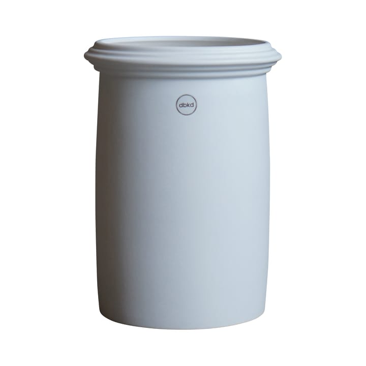 Vaso de flores Kubus branco mate - grande - DBKD