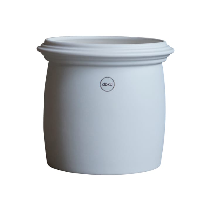 Vaso de flores Kubus branco mate - pequeno - DBKD