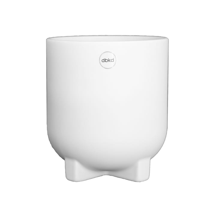 Vaso de flores Plus Ø14 cm - branco - DBKD