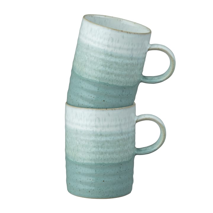 Chávena Klin Accents 40 cl, conjunto de 2 - Verde - Denby