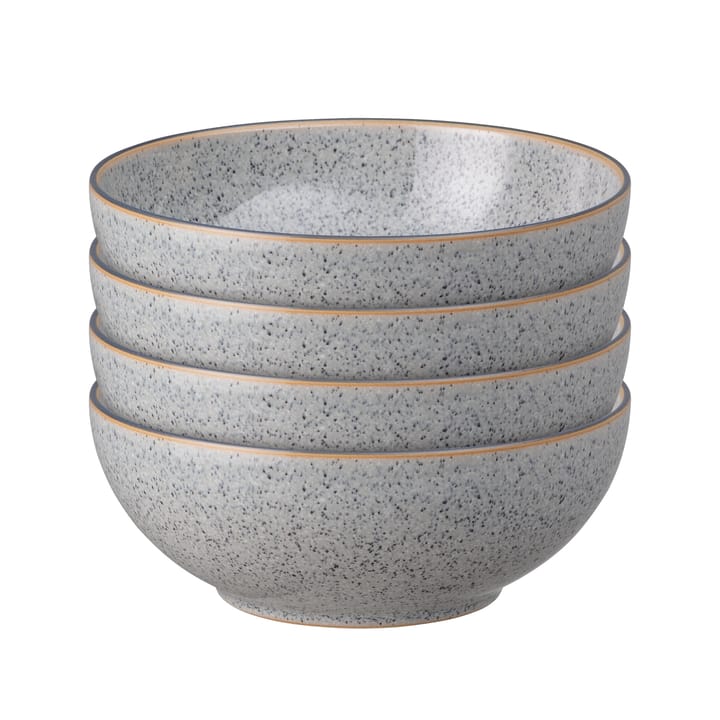 Studio Grey coupe tigela de cereais 17 cm 4-unidades  - Granito - Denby