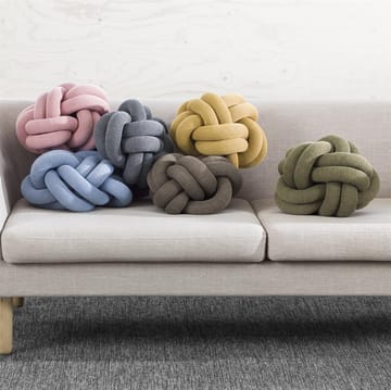 Almofada Knot - amarelo - Design House Stockholm